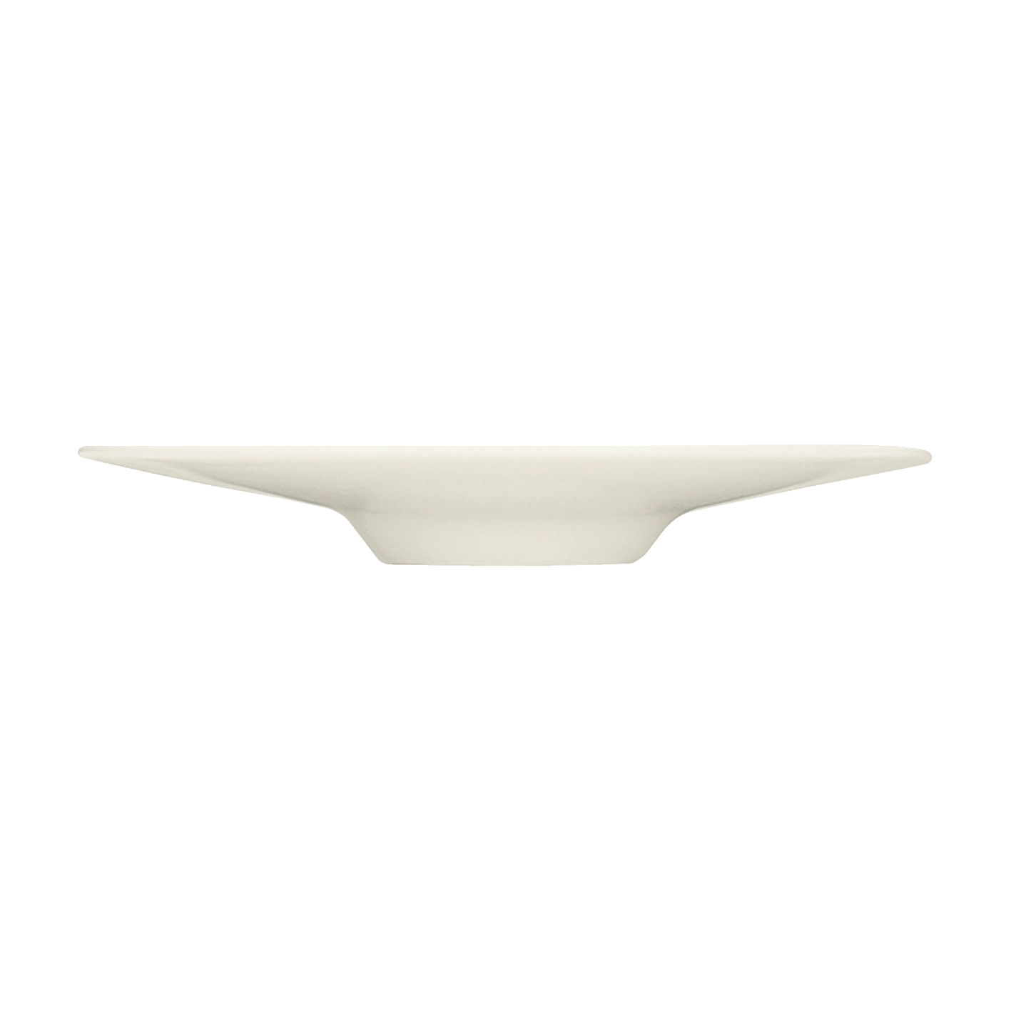 Bauscher Purity Reflections 6696959 Untertasse rund Relief seitlich