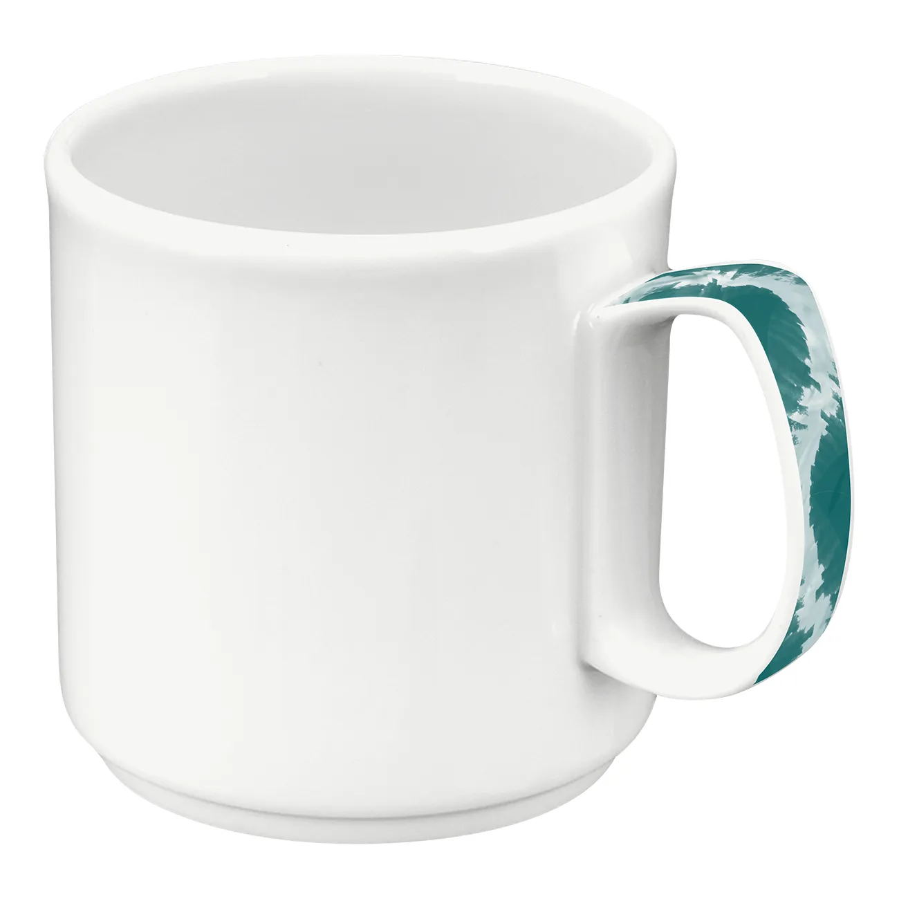 Bauscher Care Dimension Invita Becher Dekor auf Henkel Calmera Petrol Blue 6905331 426385