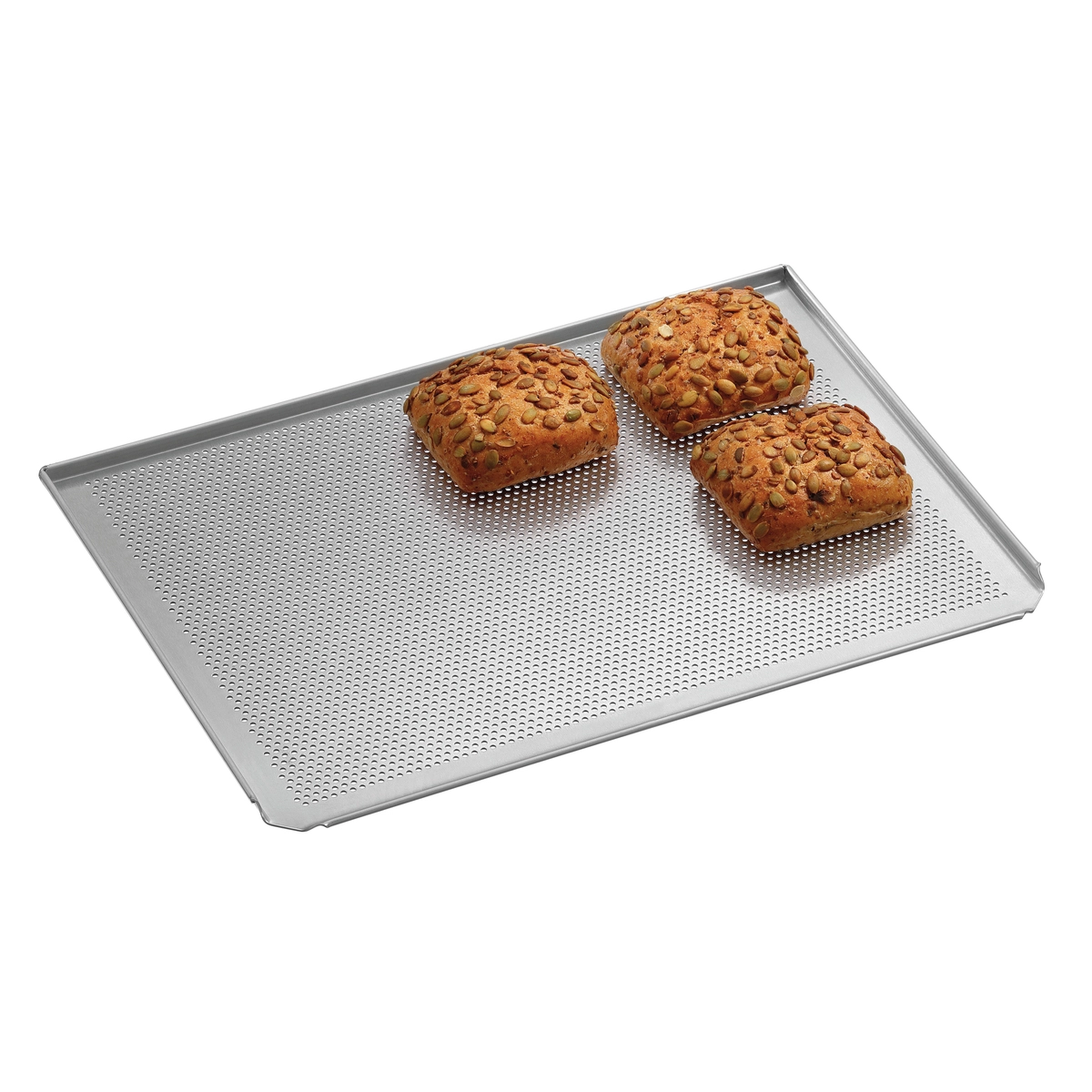 Bartscher 100408 Lochblech silber Blick von oben