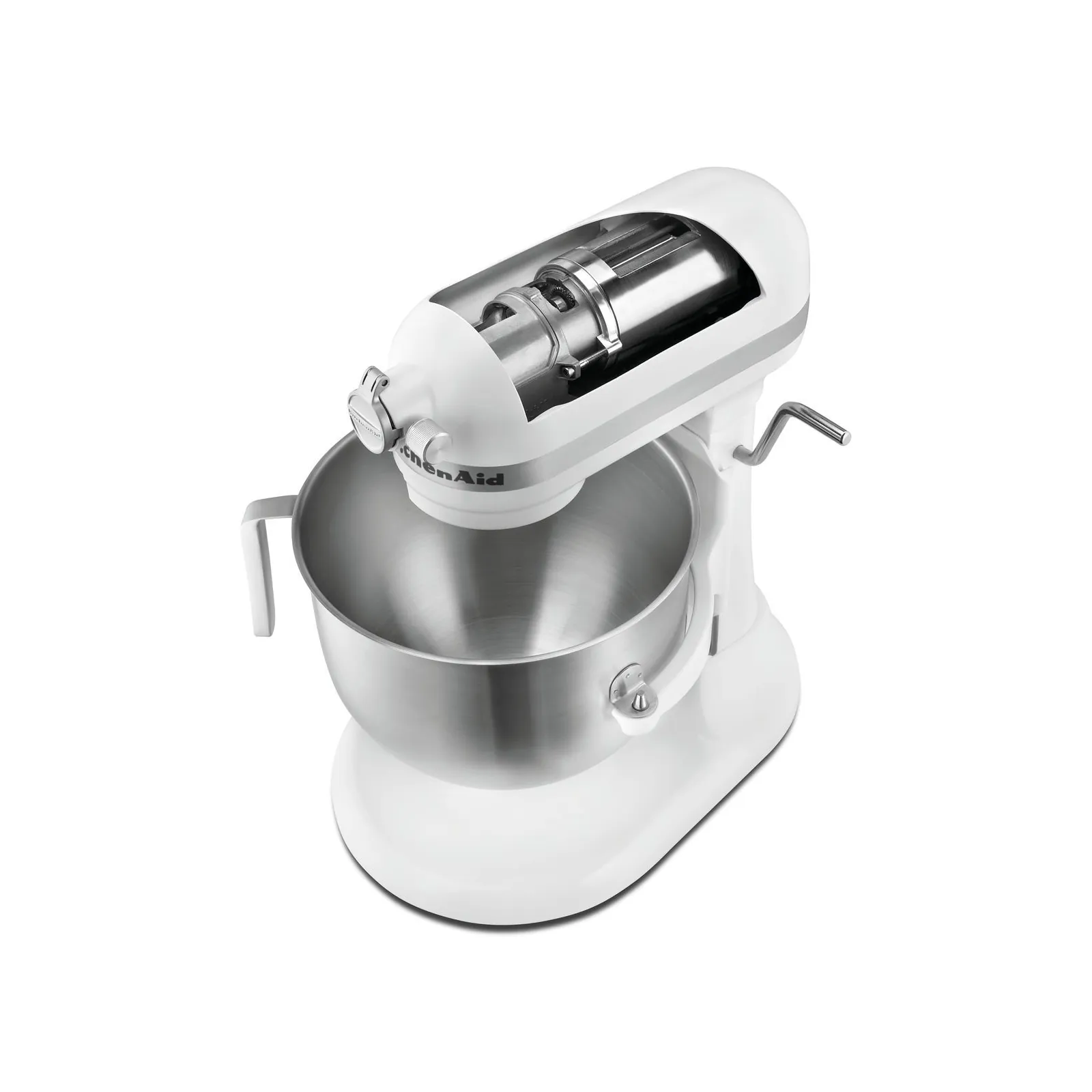 Bartscher A1500510 KitchenAid 5KSM7990XEWH weiß Ansicht Komplett ohne Aufsätze