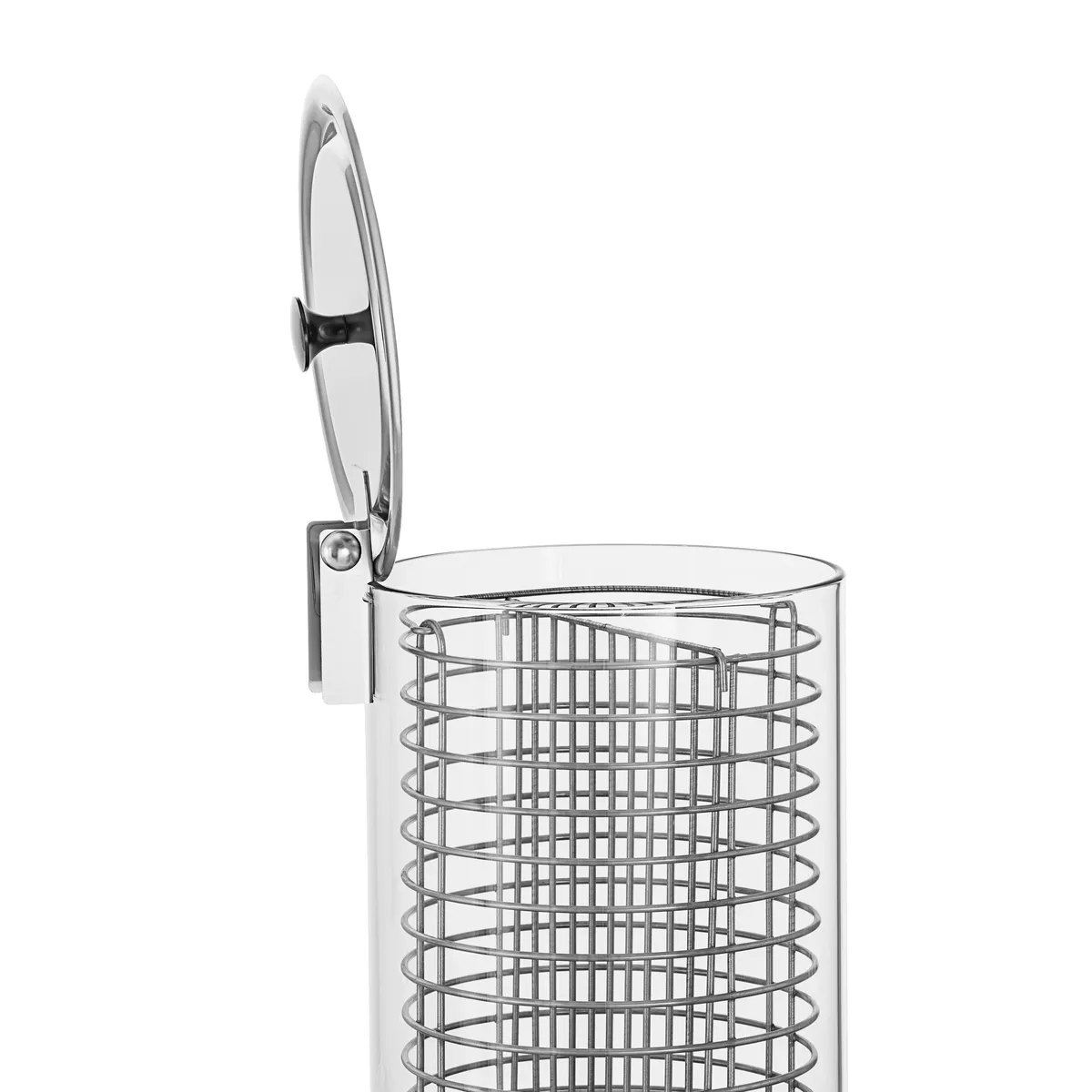 Bartscher A120401 Hotdog Geraet Nahansicht Deckel offen