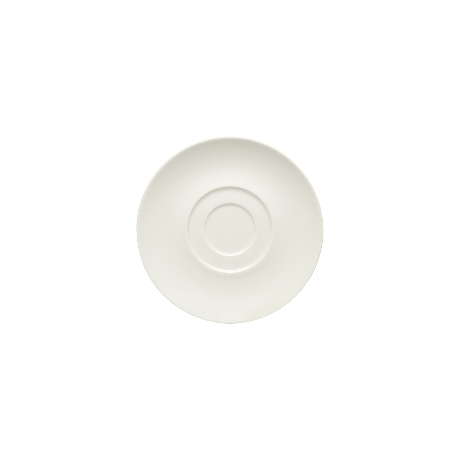 Bauscher Purity Untertasse Doppelspiegel 6696819 Draufsicht