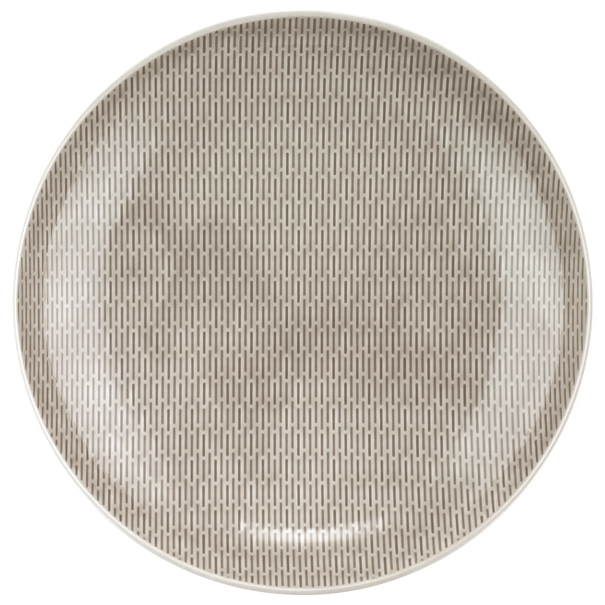 Bauscher Scope Teller tief rund coup Struktur Gray Draufsicht 6731379A1