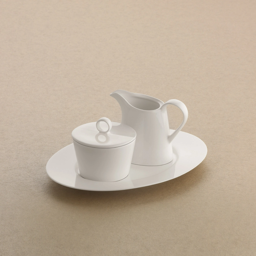 Bauscher  Purity  Präsentation von Geschirrteilen