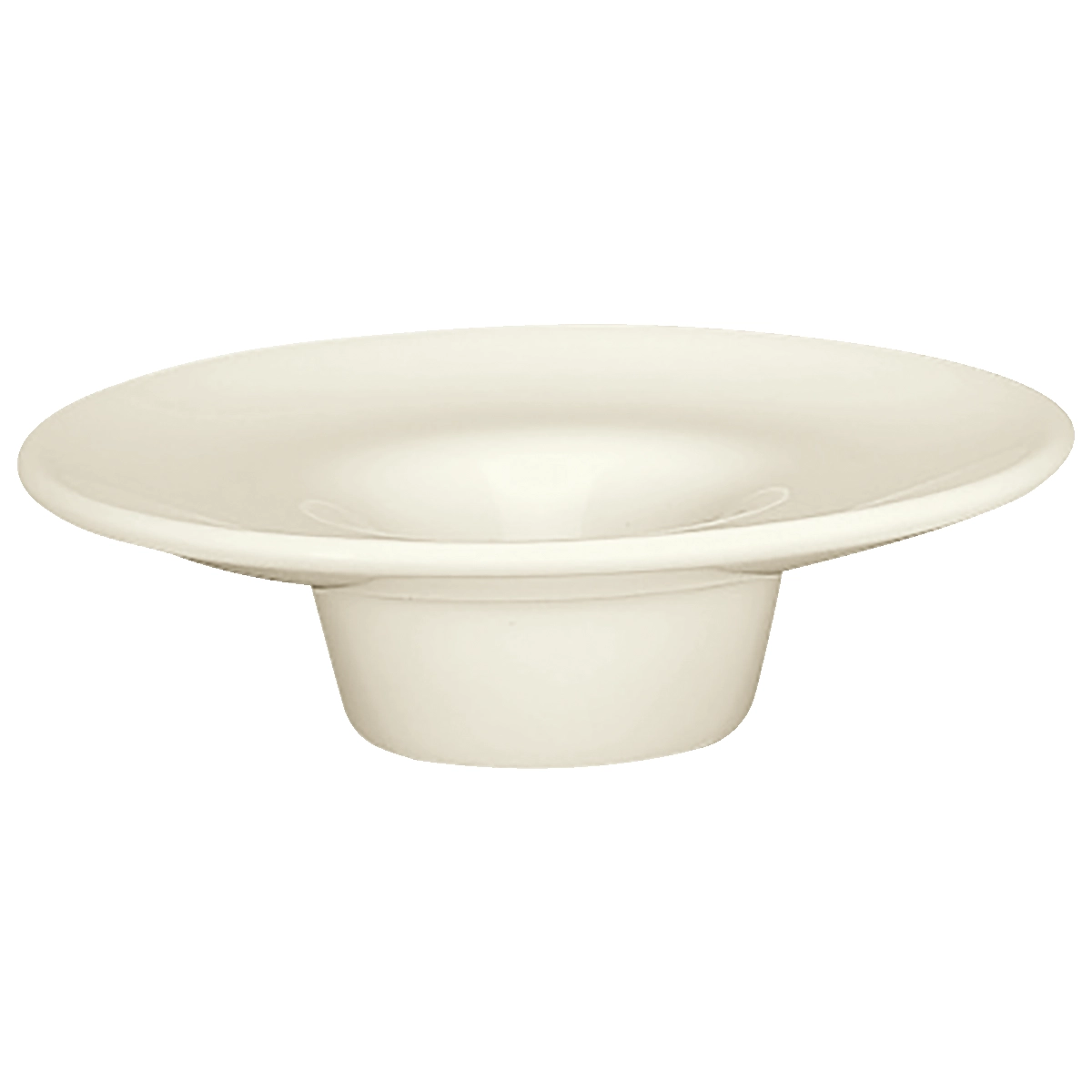 Bauscher 6994004 Eierbecher mit Ablage  , Schale, Servierplatte, Porzellan, cremefarben, rund
