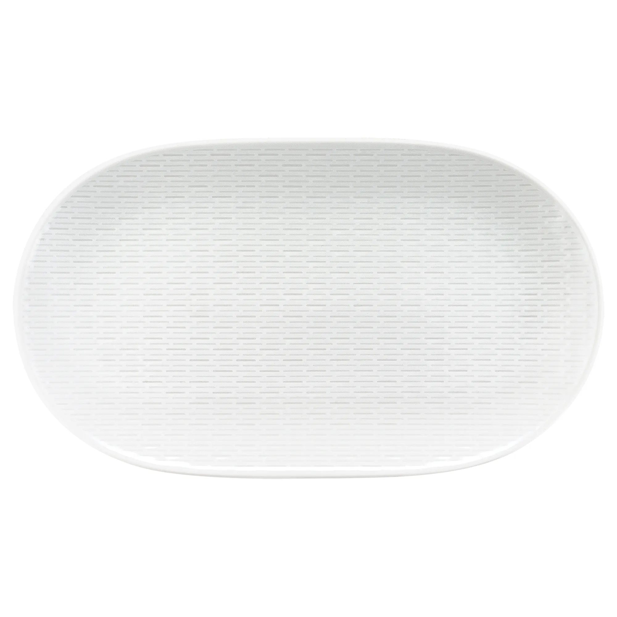 Bauscher Scope Platte oval coup linea Struktur Draufsicht 6732273