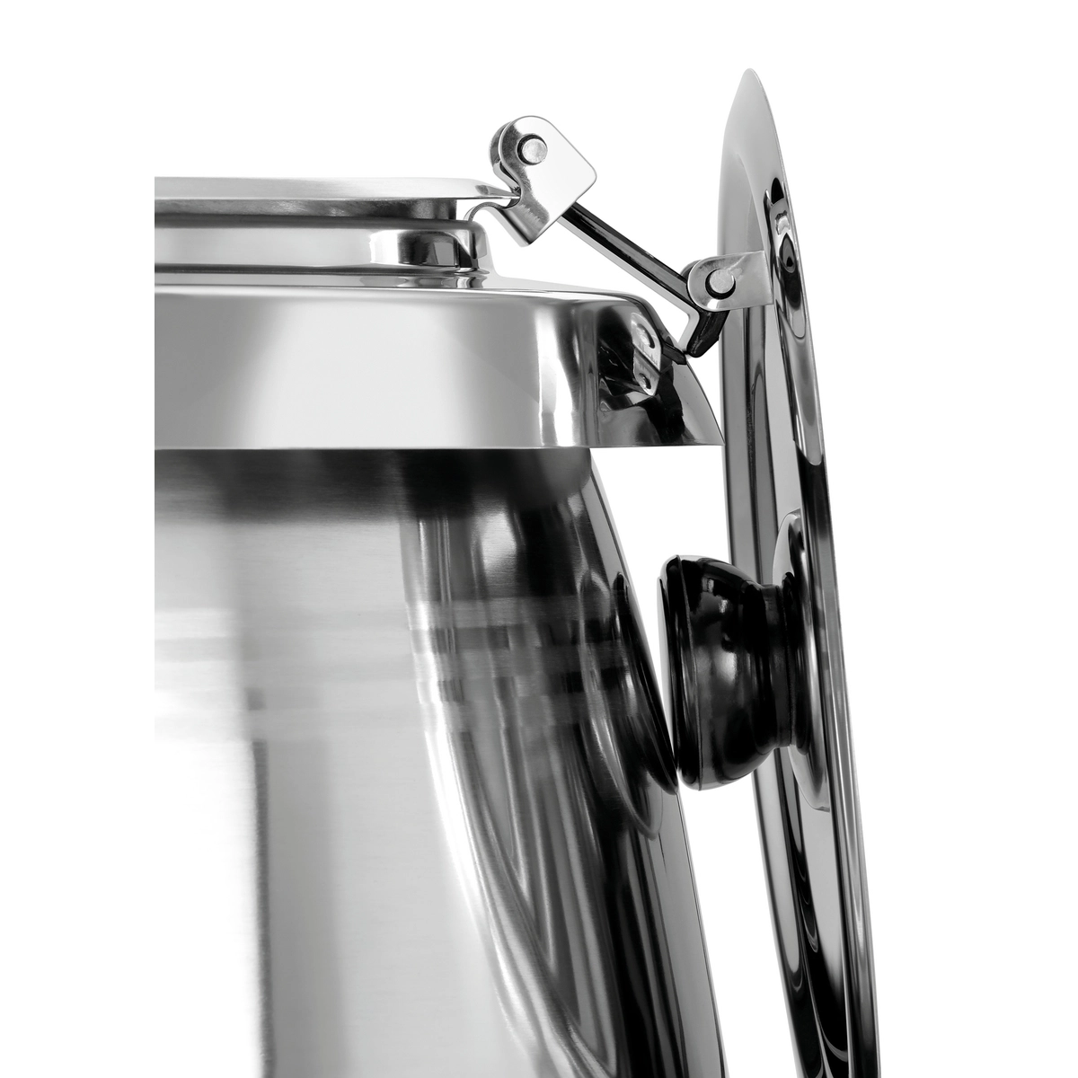 Bartscher 100058 Suppentopf Nahansicht der Deckelhalterung