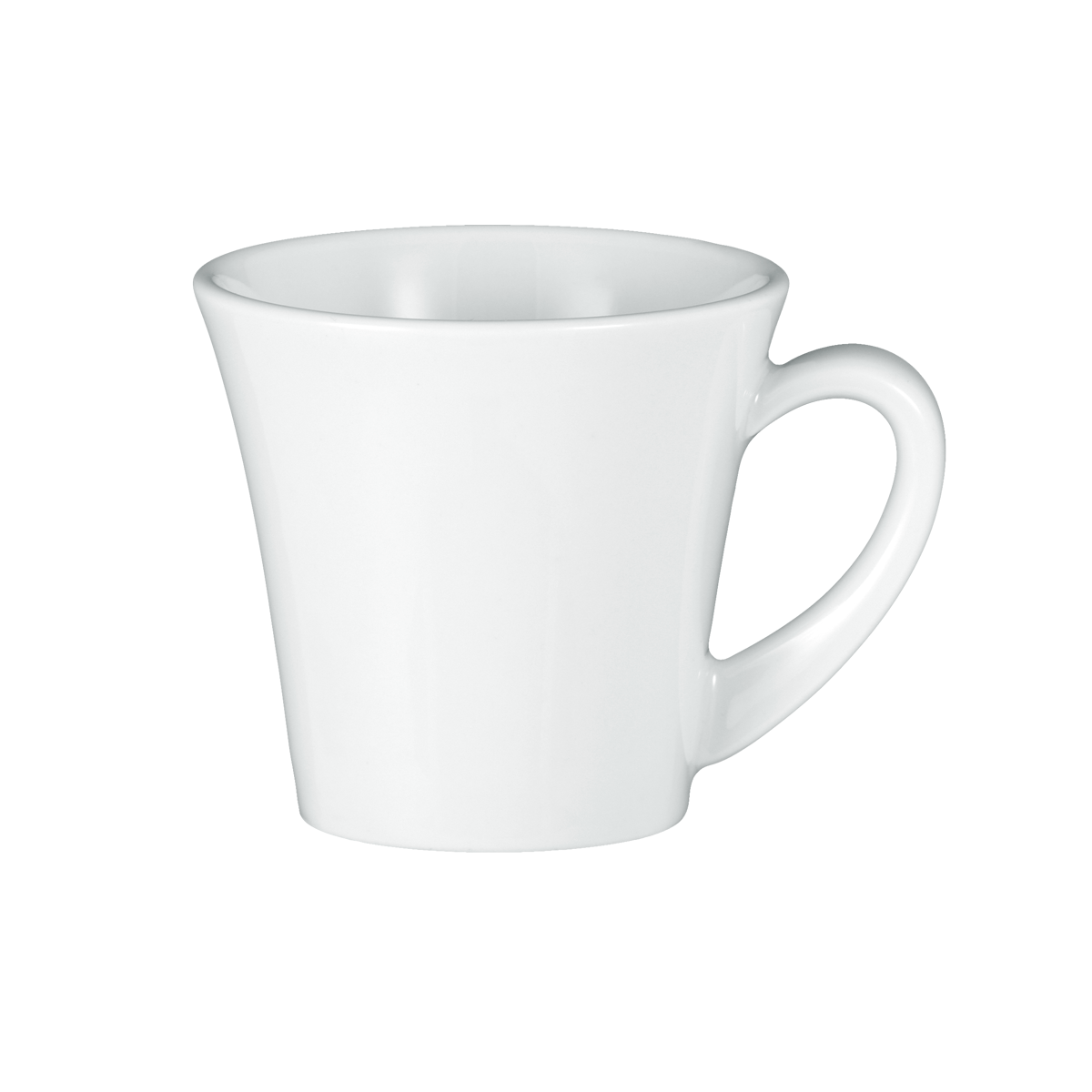 Tasse, Kaffeetasse, weiß, Keramik, Henkeltasse