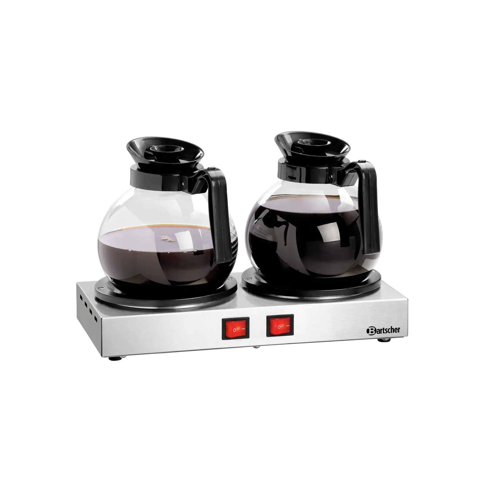 Bartscher A190105 Kannenwärmer WP-K200 Ansicht Komplett zwei Kannen