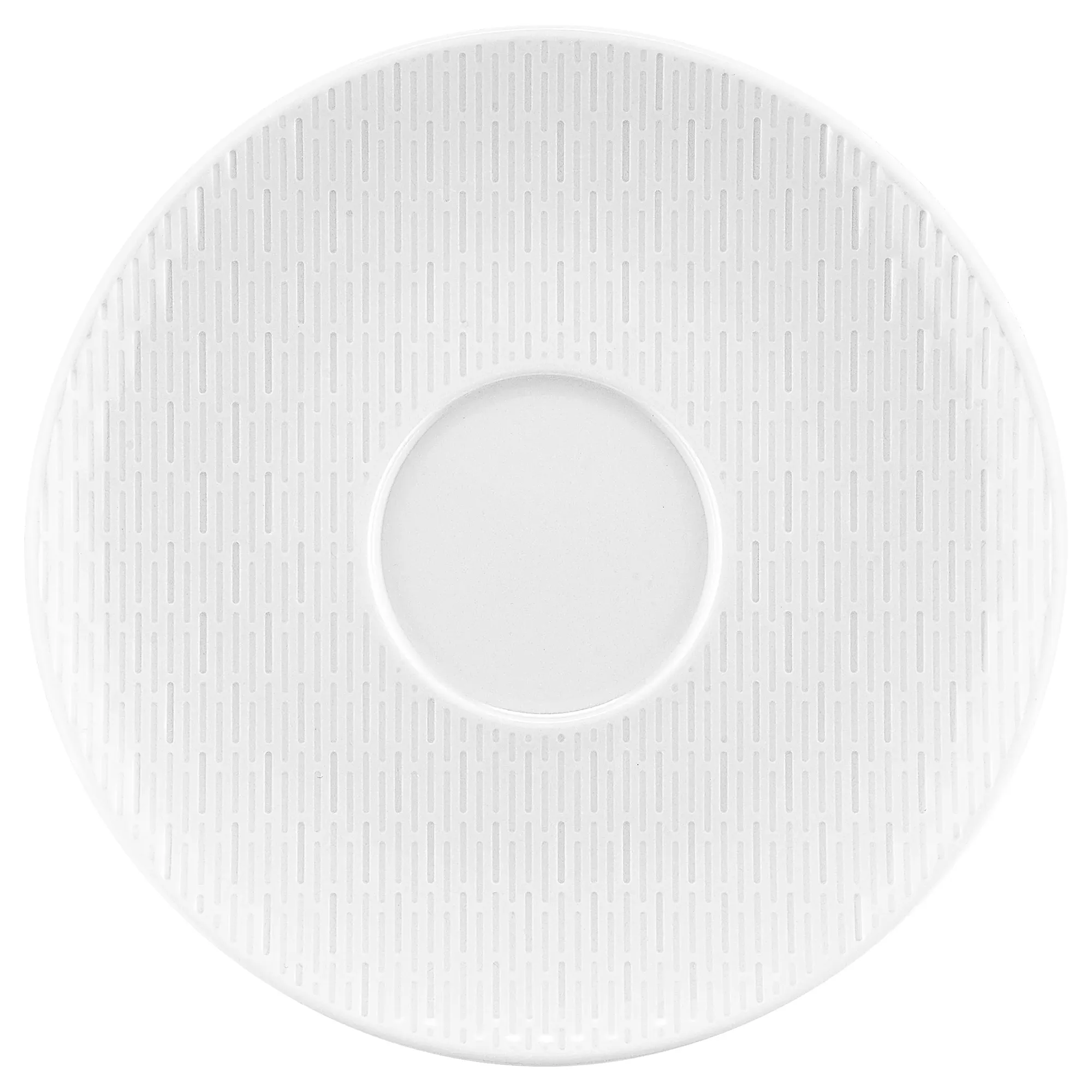 Bauscher Scope Untertasse linea Struktur Draufsicht 6736995