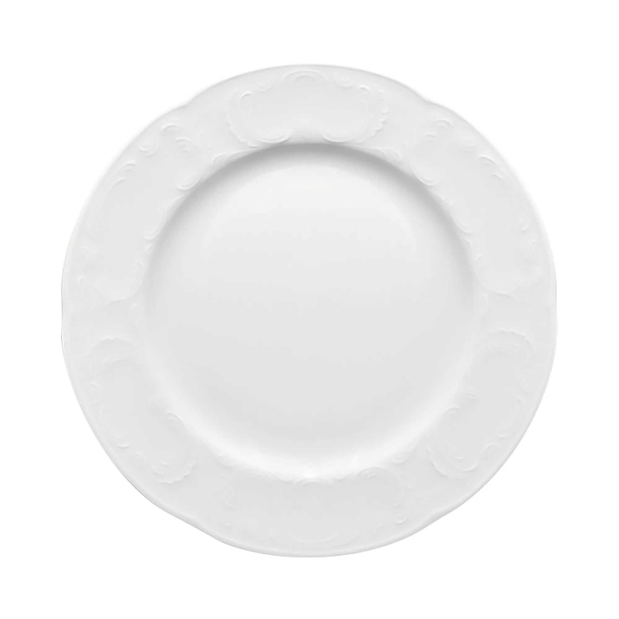 Bauscher Mozart Teller Relief flach Fahne