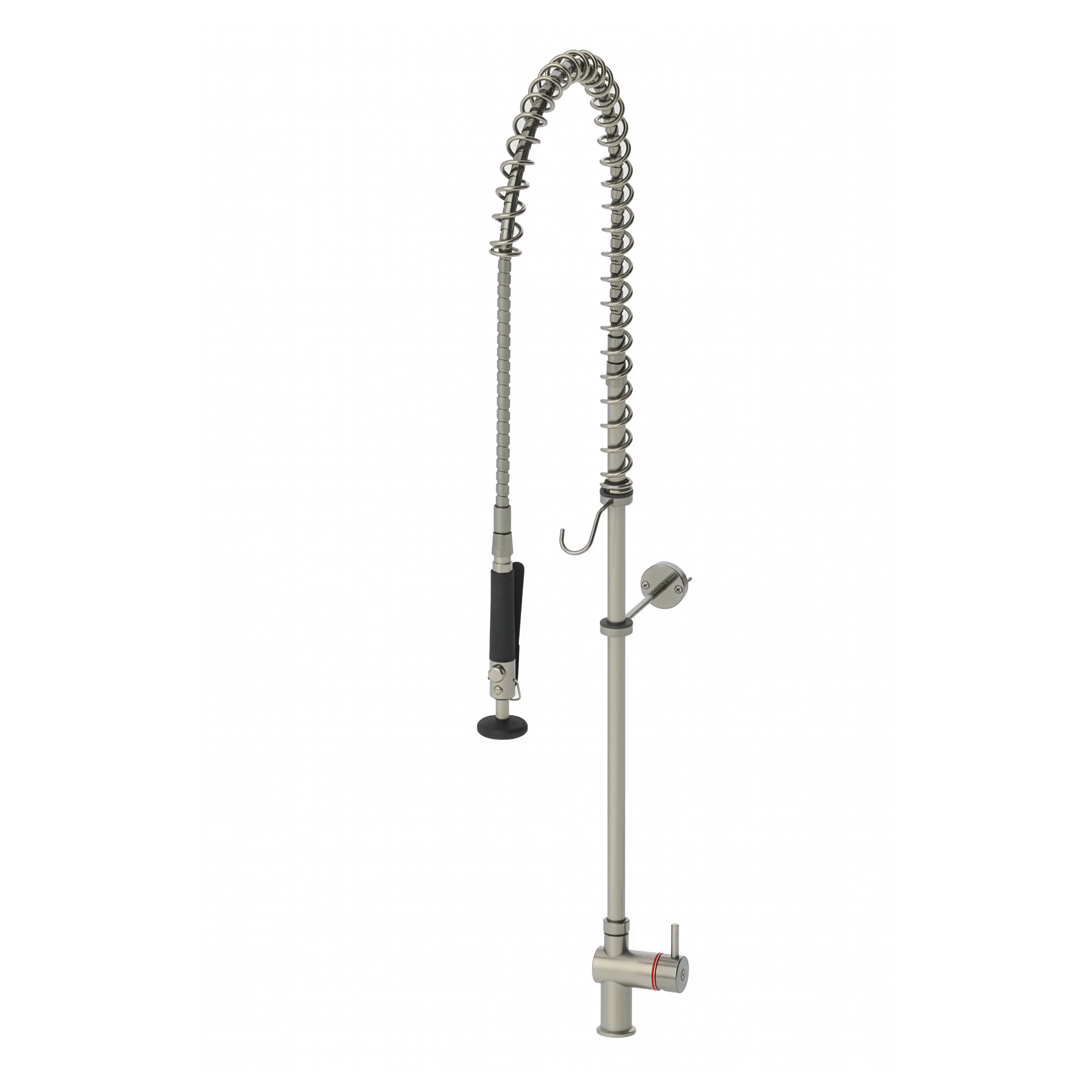 Echtermann 321-102/000 ClassicClean Geschirrbrause ohne Schwenkauslauf, kitchen faucet, pull-down, spray hose, stainless steel, single-handle