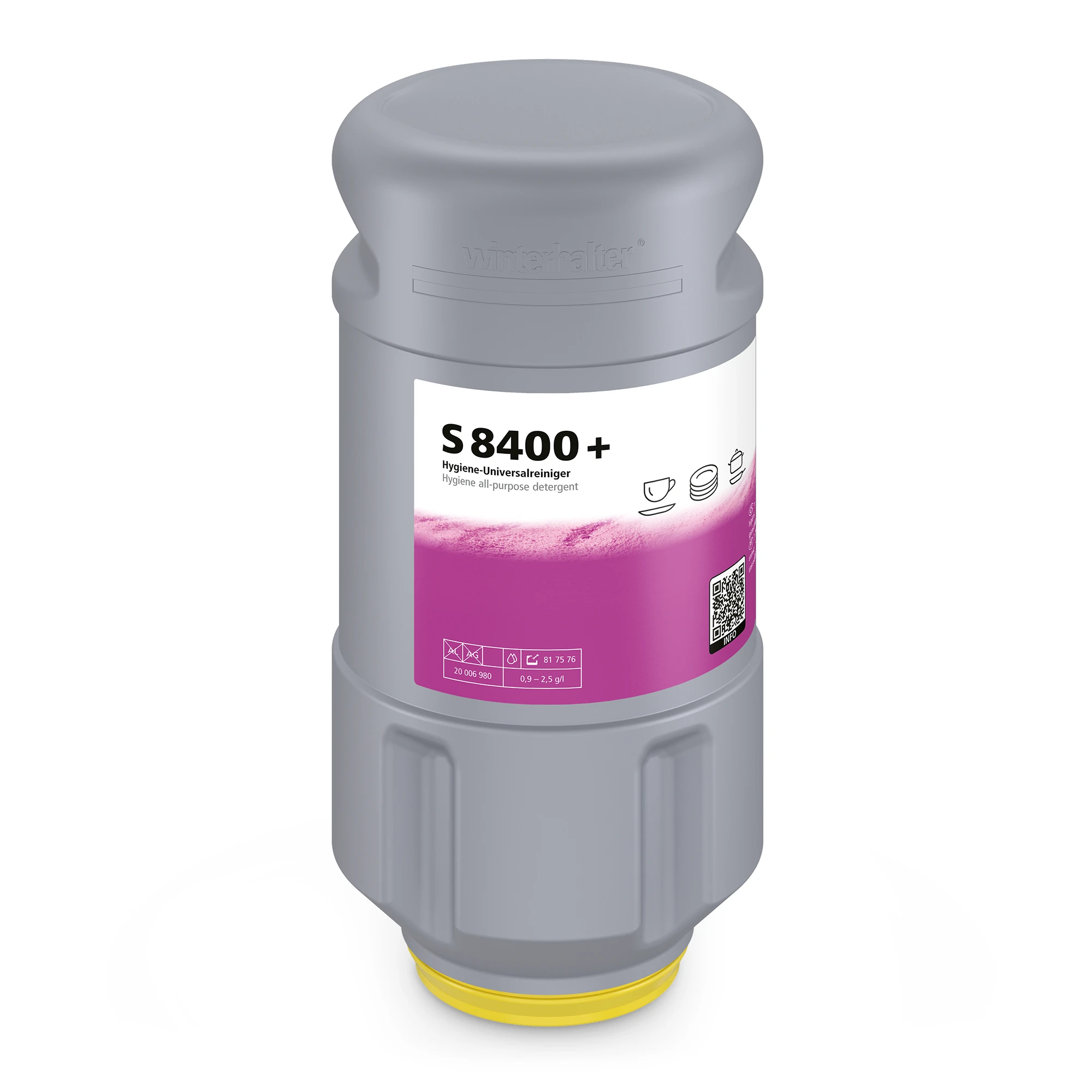 Winterhalter 20006980 S 8400+ Hygiene-Universalreiniger 1 Kartusche