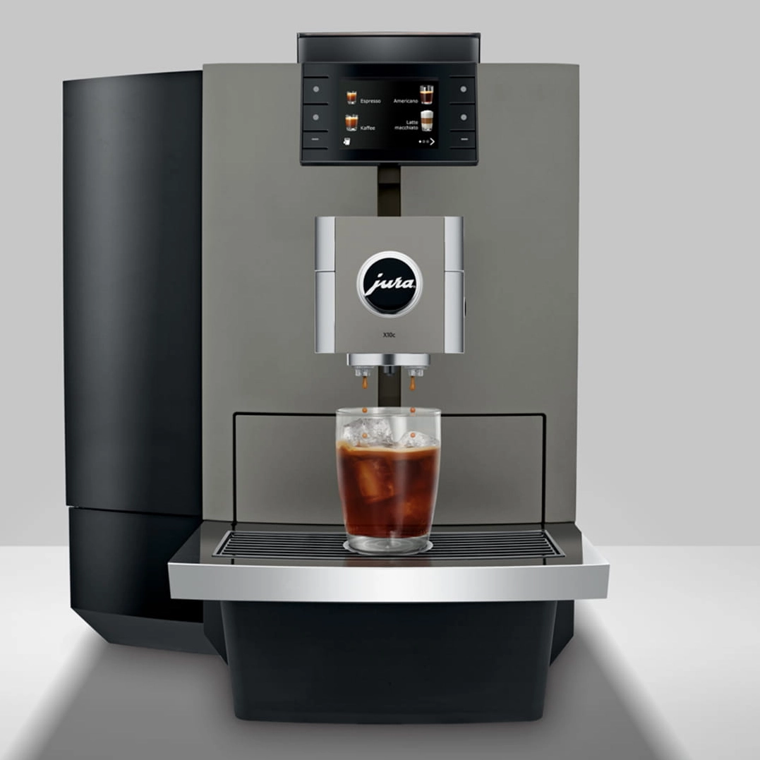 Jura 15624 Kaffeevollautomat X10c Kaltgetraenk