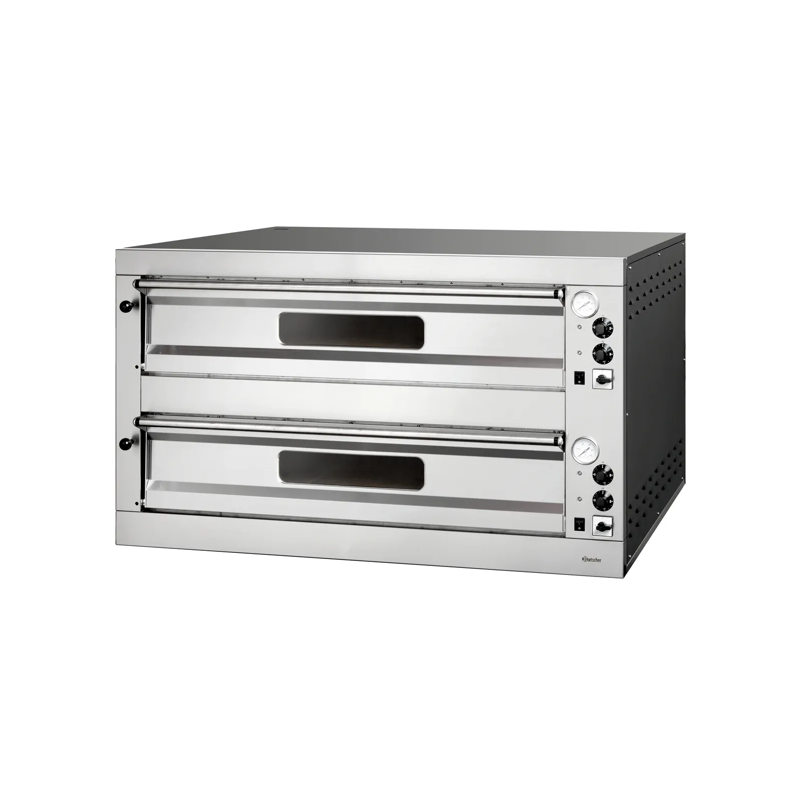 Bartscher 2002170 Pizzaofen ET 205 2BK 1050x1050 Ansicht Komplett, ausgeschaltet
