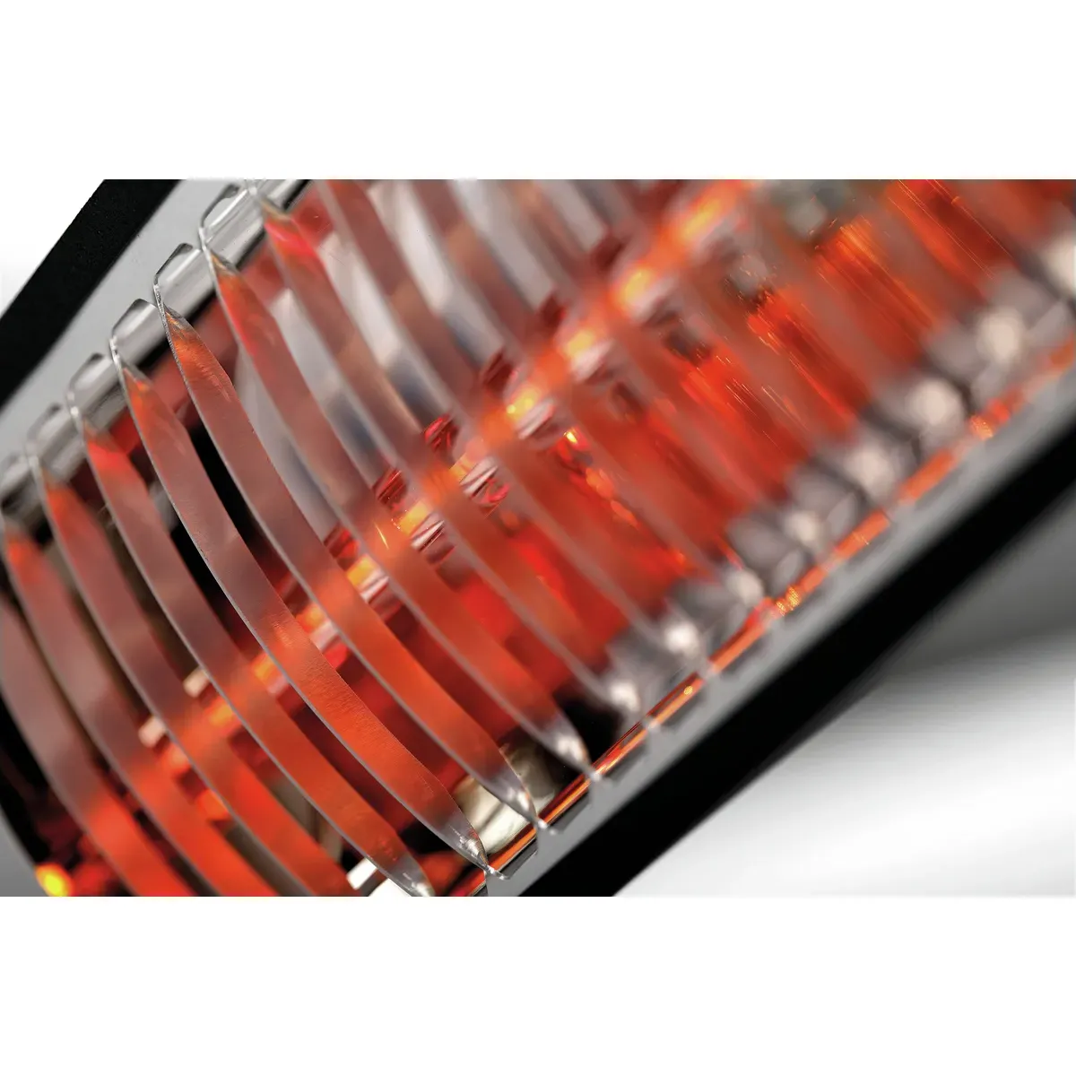Bartscher 825223 Heizstrahler ST3000 3-E360 Ansicht nah Strahler , Heizung, Infrarot, Spule, Gitter, orange Glühen