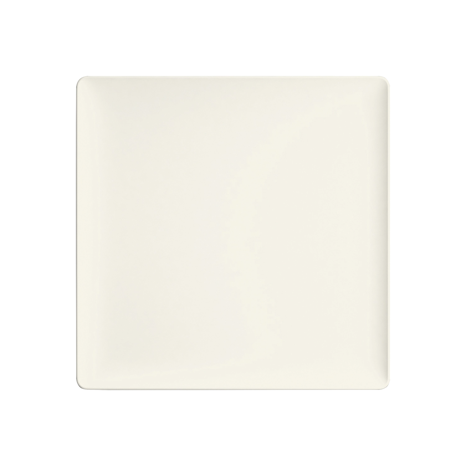 Bauscher Purity Teller flach quadratisch coup 669152762 Draufsicht