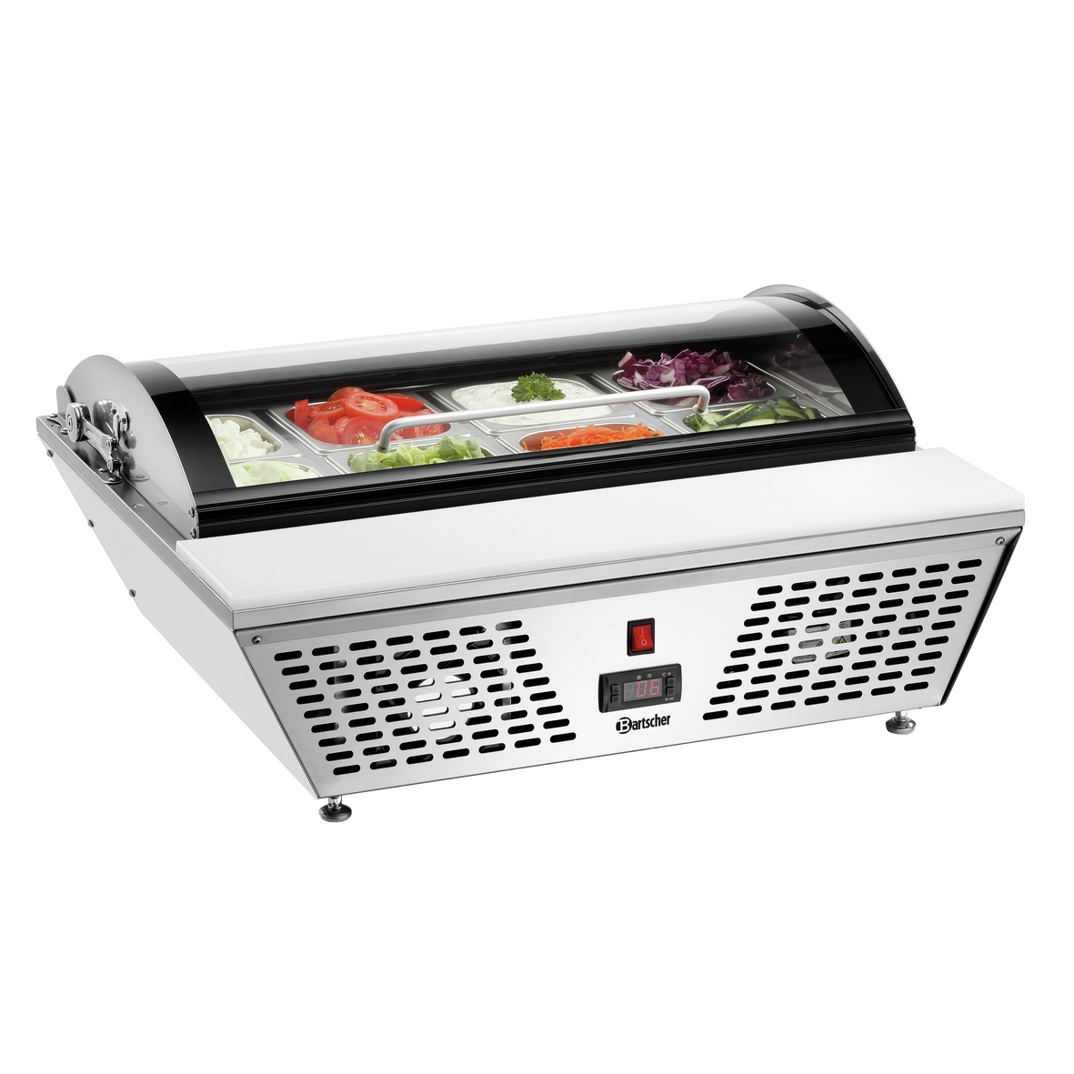 Bartscher 700251 Kuehlauslagevitrine Ansicht 2