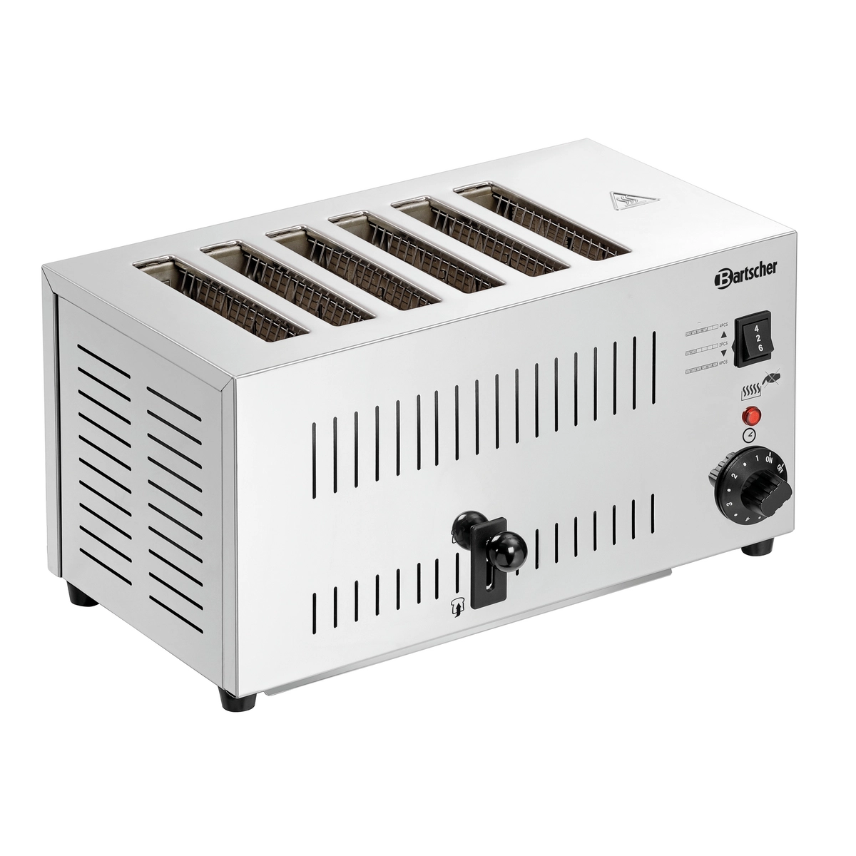 Bartscher 100197 Toaster mit 6 Schlitzen