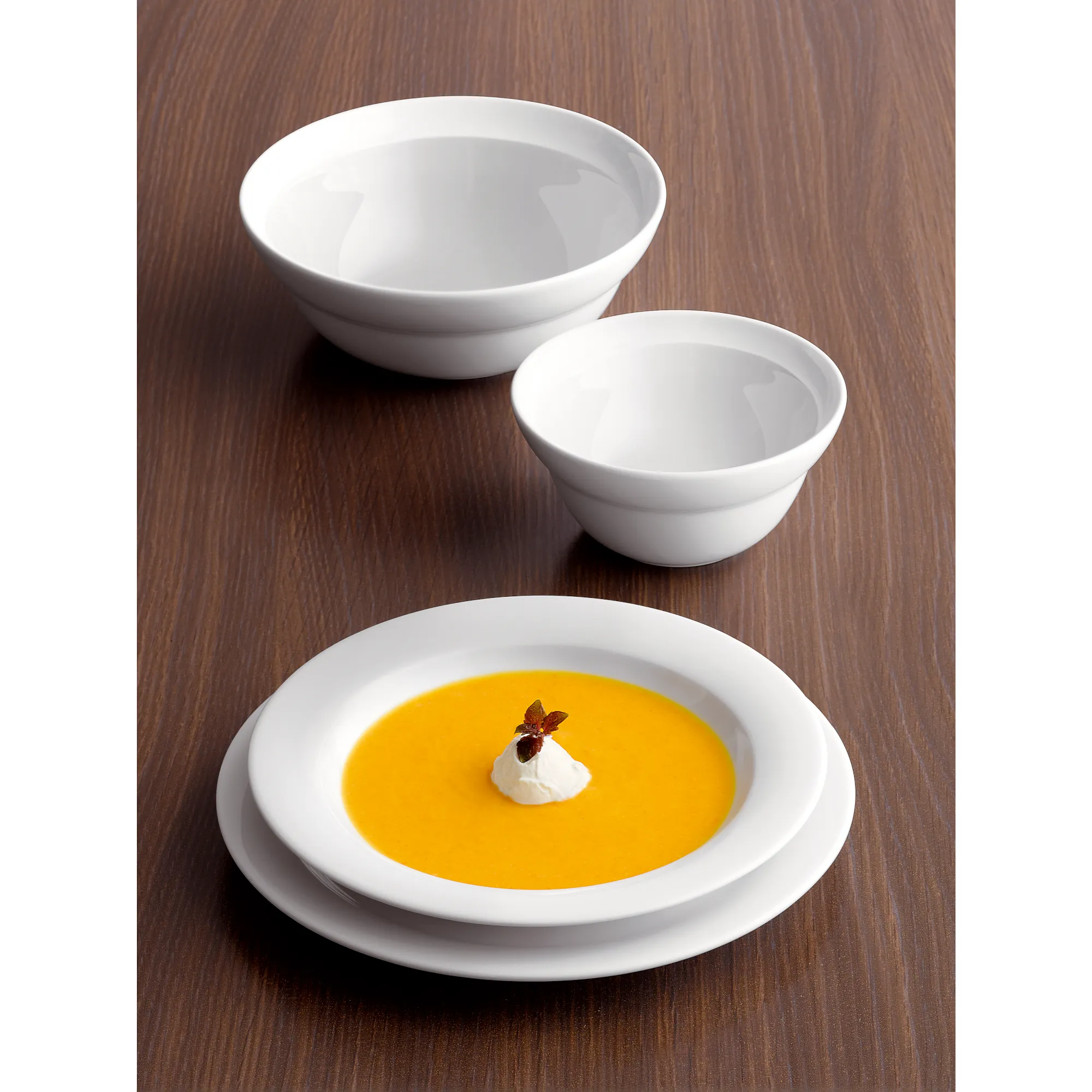 Suppenteller, Suppen bowl, Keramik, Weiß, Servierplatte