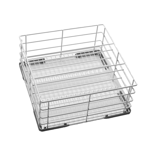 Ecomax Glaeserkorb 400x400 139321-58, Geschirrablagekorb, Spülkorb, Küchenorganizer, Stahldrahtkorb, Abtropfkorb