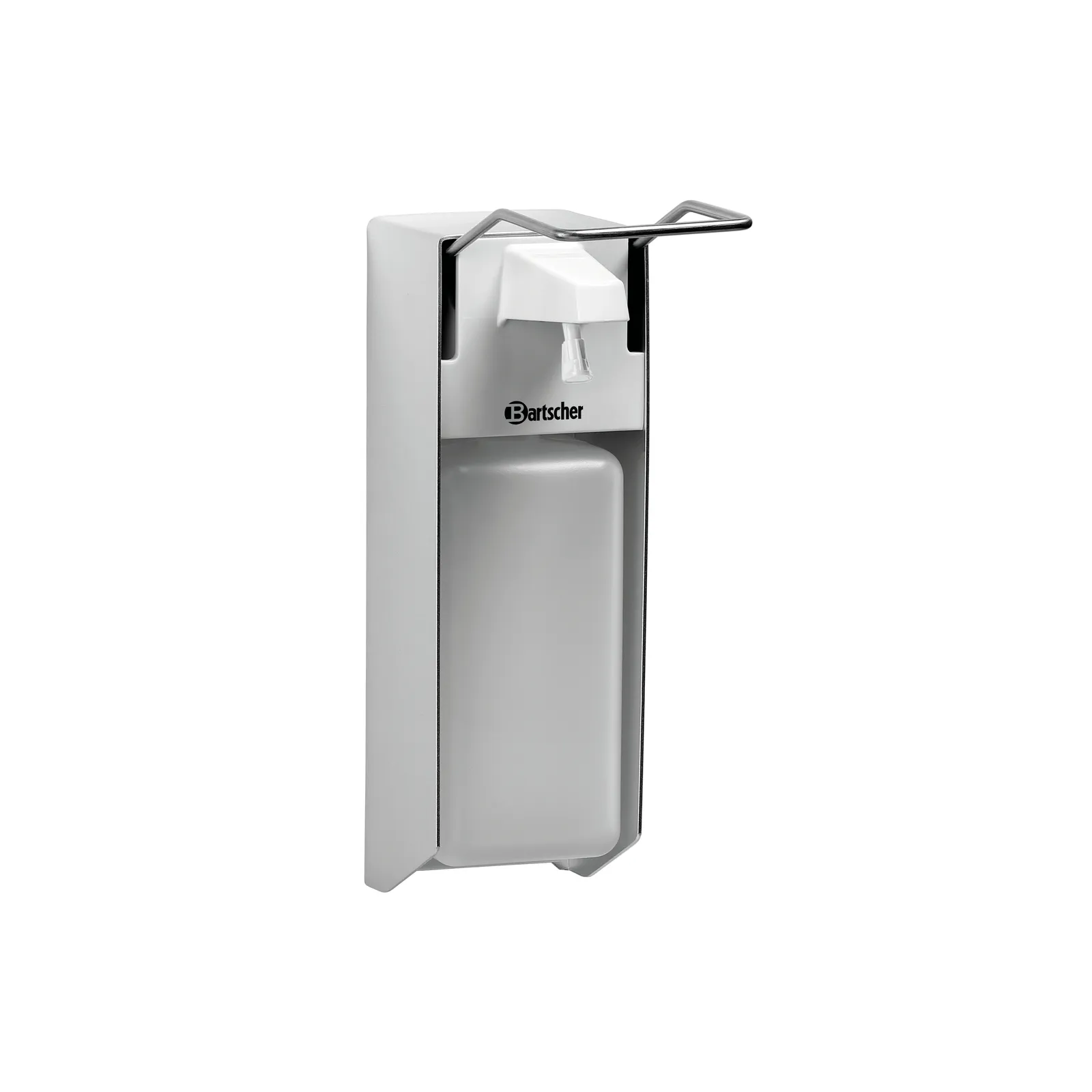Bartscher 850019 Desinfektionsspender PS 0,9L W Ansicht Komplett leer, Wasserhahn, Interner Spender, Spender mit Tank, Trinkwasserspender, Bartscher