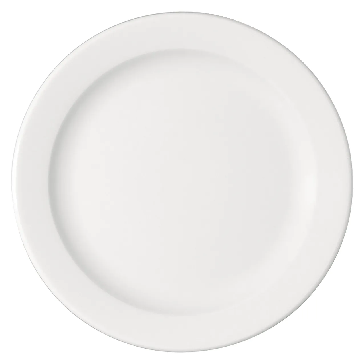 Bauscher B1100 Teller flach rund Fahne Draufsicht 6110021