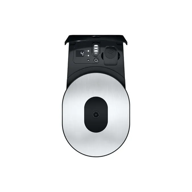 Jura 24261 Milchkuehler schwarz Ansicht 3, Laser-Datamatrix Scanner, Desk Barcode Scanner, USB-Scanner, Sichtfeld-Scanner, Kunststoff Stahl-Optik