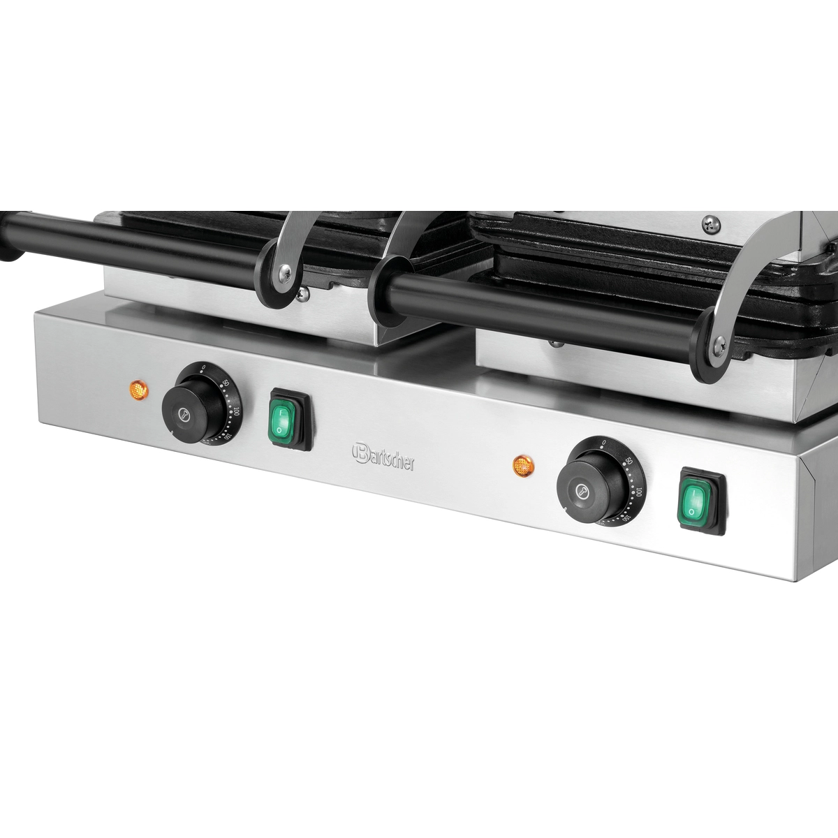 Bartscher 370193 Waffeleisen doppelt Ansicht 2  